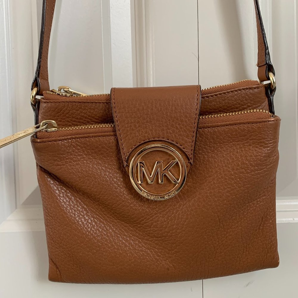 Michael Kors Leather Crossbody Bag